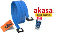 Cabo Sata 3 6Gbps Slim com clip de segurança