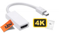 Adaptador mini DisplayPort HDMI Macho/Fêmea suporta 3D 4Kx2K