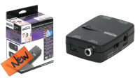 Conversor de audio digital Toslink a Coaxial ou vice-versa TC22