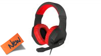 Auscultador Gaming GENESIS ARGON 200  vermelho