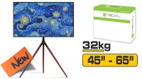 Suporte tripe universal LCD 600x400 máx. 45/65" 35Kg preto
