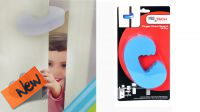 Protector para porta Finger Pinch Guard 16g azul