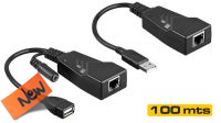 Amplificador de sinal USB por UTP até 100m