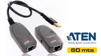 Amplificador de sinal USB 2.0 por UTP Cat. 5E/6 até 60m