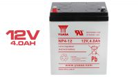 Bateria Yuasa NP4-12 chumbo-ácido 12V  4 Amp