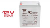 Bateria Yuasa NPH5-12 chumbo ácido 12V 5Ah