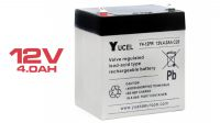 Bateria Yucel Y4-12 chumbo ácido 12V 4Ah