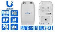 WISP Ubiquiti Powerstation 2.4Ghz AirOS com 2 conectores tipo N