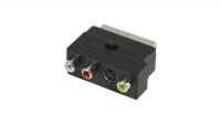 Adaptador audio y video RCA/S-Video a Euroconector