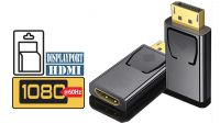 Adaptador DisplayPort Macho a HDMI Hembra