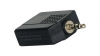 Adaptador de audio Jack 3.5mm Macho a 2 x 6.3mm Hembra (2)