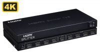 Multiplicador Amplificador HDMI Compatible con 4K, 2K y función EDID