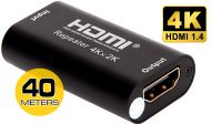 Amplificador Repetidor de sinal HDMI 4k até 40m