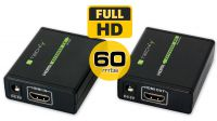 Kit de extensão HDMI UTP Cat. 5E/6/6A/7 60m
