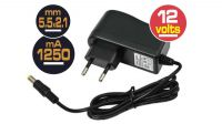 Transformador para cámaras CCTV 12 V 1250 mA