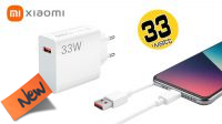 Carregador Xiaomi 1x USB-A 33W Máx. 3A branco