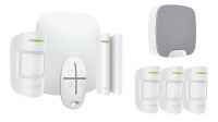 Kit de alarme profissional Ajax Wireless GPRS PRO-S com Sirene 5 peças