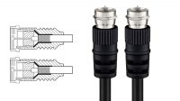 Cable de antena exterior F plug - F plug 75 Ohm