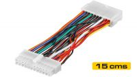 Adaptador alimentação interno ATX 20/24P Fêmea a Macho