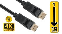 Cable de monitor DisplayPort v 1.2 M/M 4K