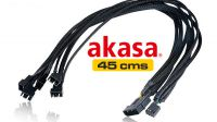 Cabo adaptador Molex para 5 ventoinhas PWM 45cm