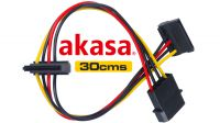 Adaptador Molex a Dual Sata, 0.30m