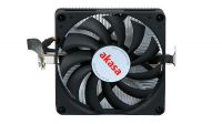 Cooler Akasa CPU AMD 939/AM2/AM3 PWM alumínio baixo perfil mini ITX