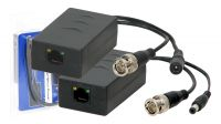 Transceptor de vídeo e alimentação passivo BNC HDCVI-4K max 200mts