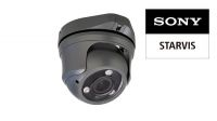 Câmara Dome exterior IP66 CMOS 1/3" Sony Starvis 2.8-12mm 1.3MP 720P IR 25m cinza