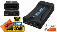 Conversor cRadia HDMI in - Scart Out - V1.3   1080P com alimentação