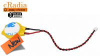 Pilha litio 3V CR2032 com cabo conector JST 2pin CMOS/RTC