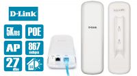Ponto Acesso D-Link Ext. Giga Lan Wireless 802.11e 5Ghz up 867Mbps PoE IP66 15dBi