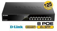 Switch D-Link 8p. Gigabit Max PoE
