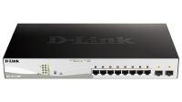 Switch D-Link DGS-1210-10MP web smart gigabit 10 portas 8xPoE (130W)+2xSFP