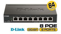 Switch D-Link DGS-1100-08P 8 puertos Gigabit Smart POE
