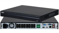 NVR 16 canais res. máx. 8MP 4K 200Mbps 16x POE (802.3at/af) HDMI/VGA/audio 2xUSB