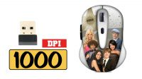 Rato óptico wireless USB 2.0 500/1000 dpi Disney