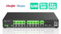 Switch 20p. Giga 2xSFP Cloud Managed 16xPoE+