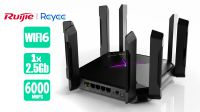 Router AP Wireless 1147+4804Mbps Dual, 1x2.5G 5.5dBi WiFi6 com 8 antenas