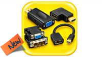 Adaptadores VGA, DVI y HDMI