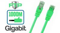 Cables de red FTP Cat. 5E Verdes