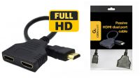 Cabo HDMI passivo dual port v2.0