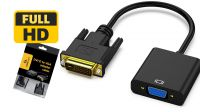 Adaptadores VGA, DVI y HDMI