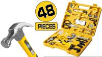 Kit de herramientas para reparaciones casa 48 piezas