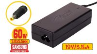 Transformador 60W compatível Samsung 19V 3.15A DC3.0/5.5mm+pin