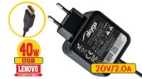 Transformador 40W compatível Lenovo 20V/2.0A Power USB