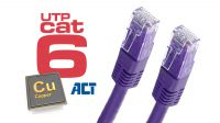 Cable de red UTP Cat. 6 Purpura