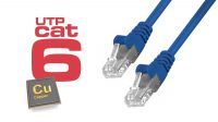 Cables de red UTP Cat. 6 Azul