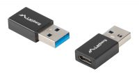 Adaptador USB A 3.0 Macho a USB C 3.1 Fêmea