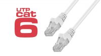 Cable de red UTP Cat.6 Blanco